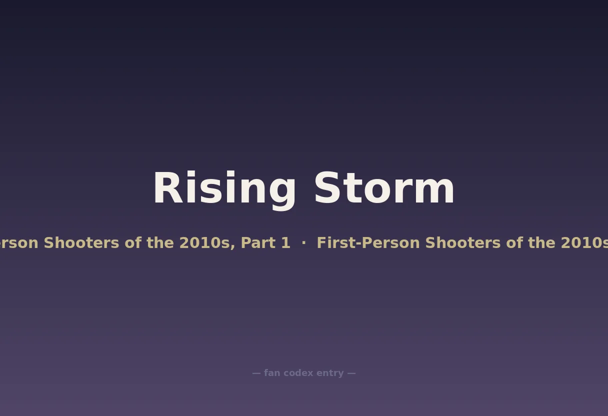 Rising Storm