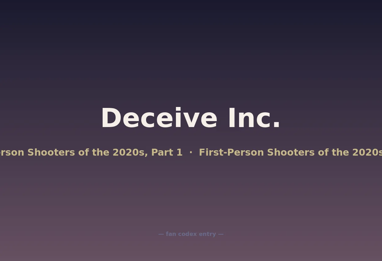 Deceive Inc.
