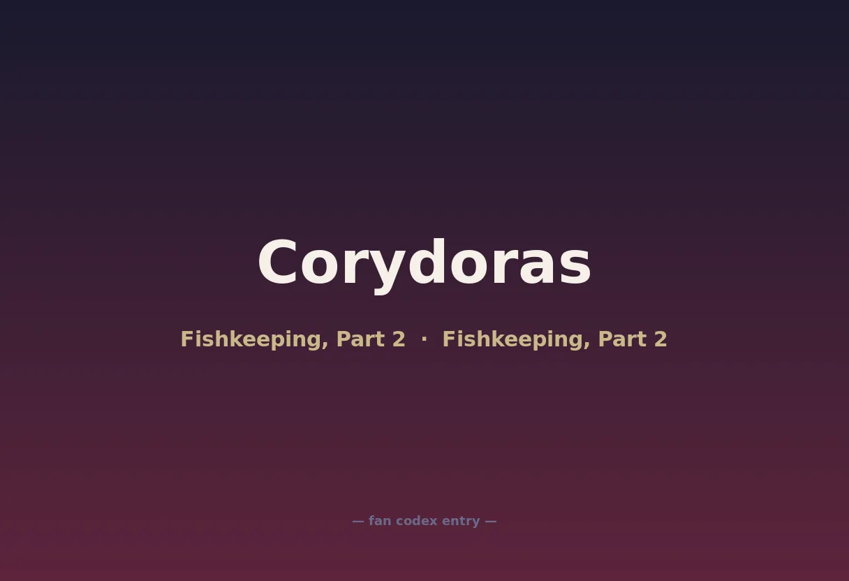 Corydoras