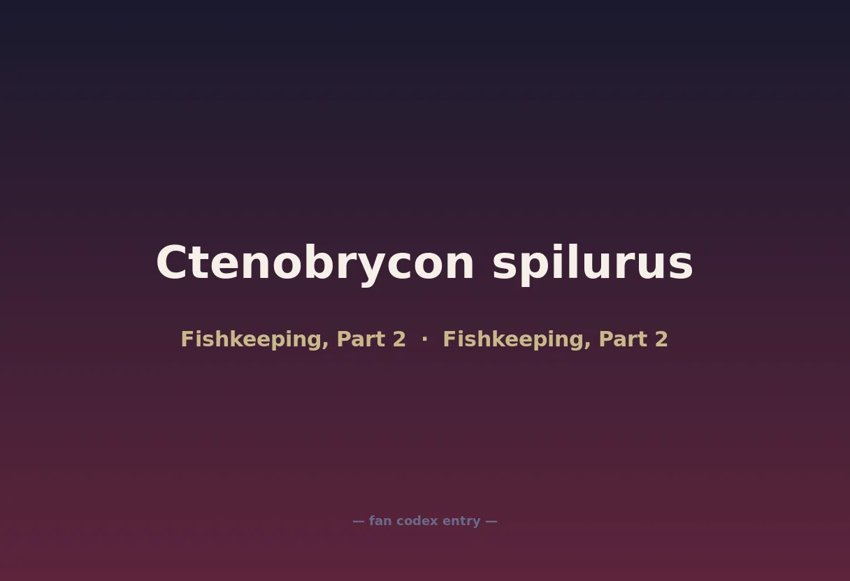 Ctenobrycon spilurus