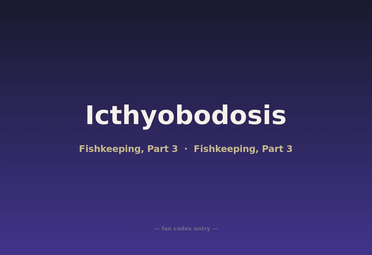 Icthyobodosis