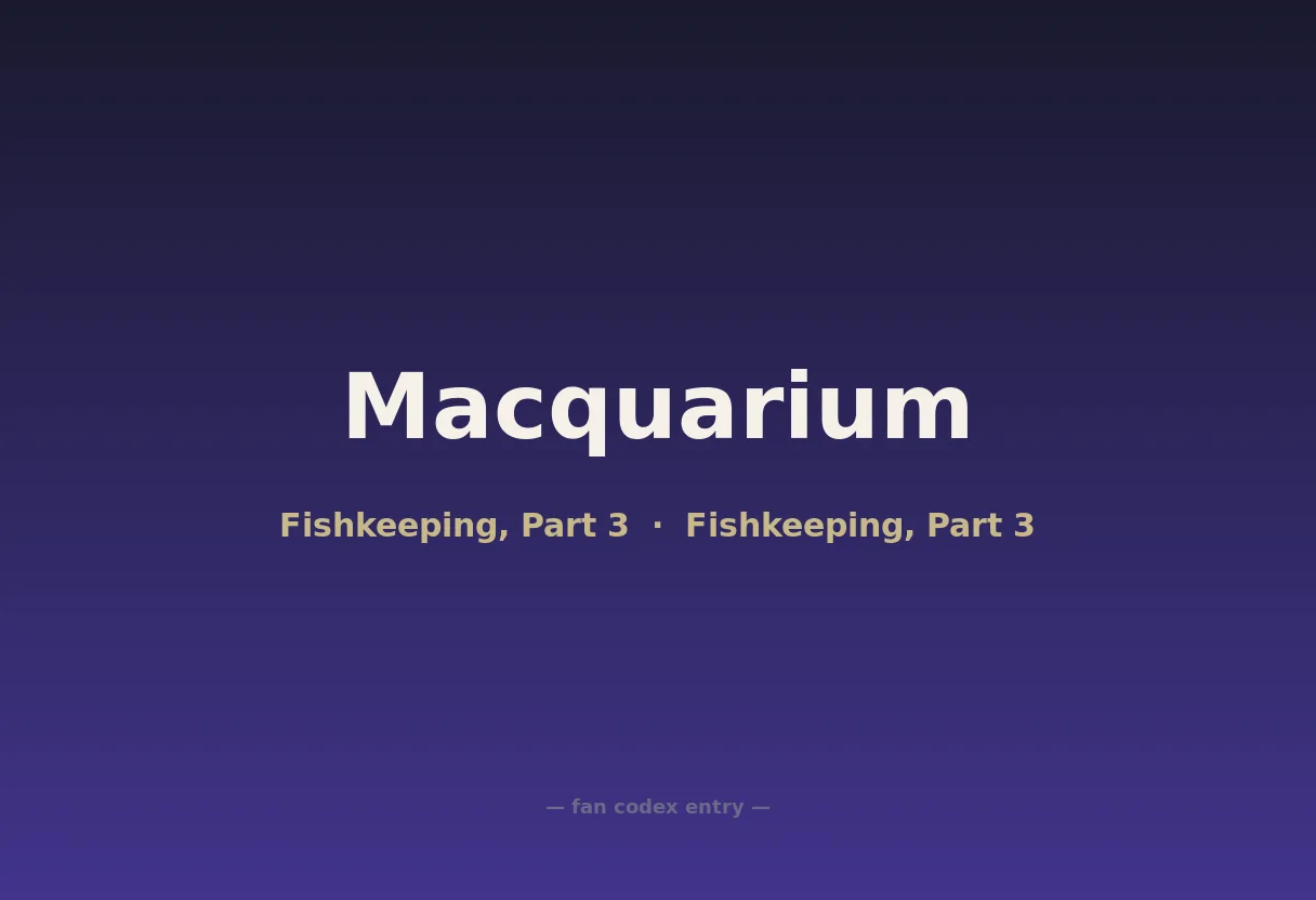 Macquarium