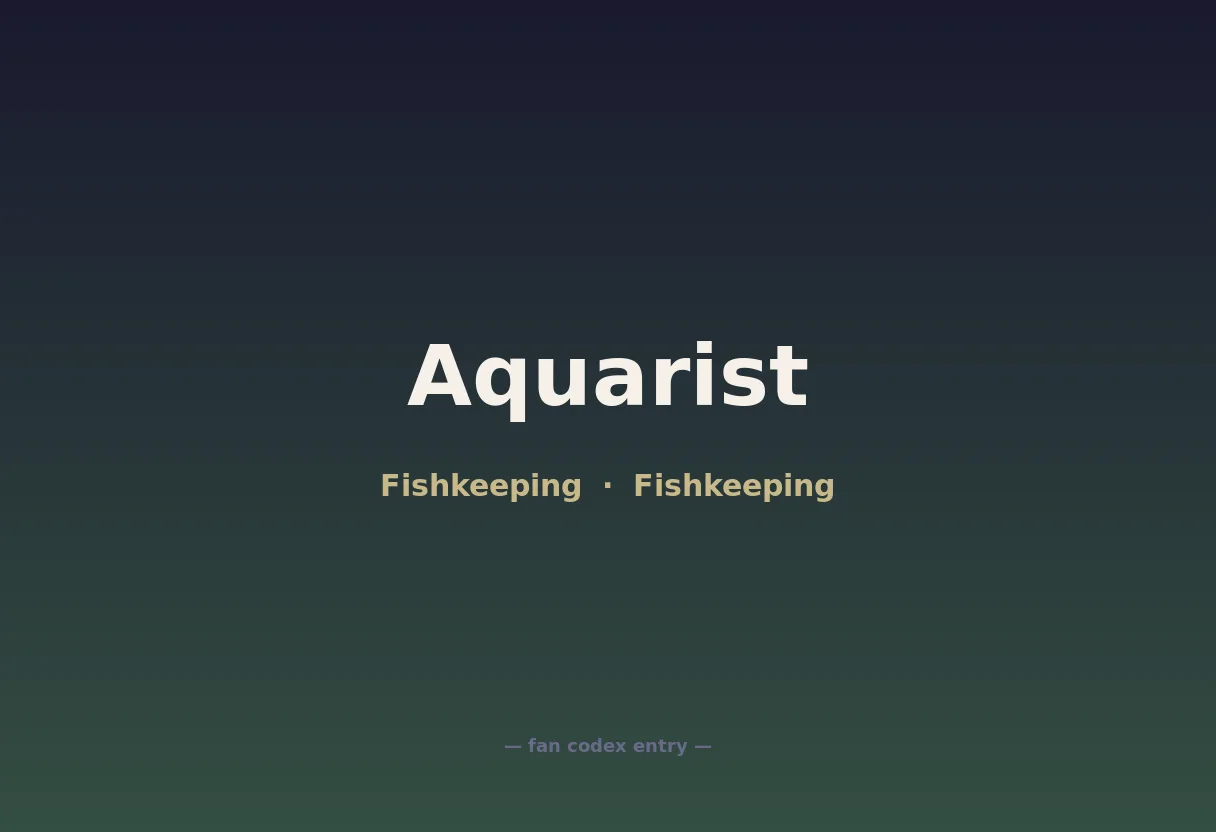 Aquarist