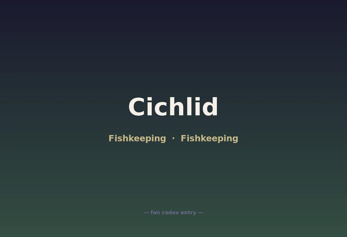 Cichlid