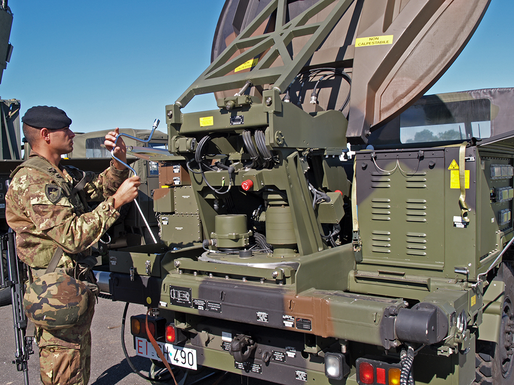 Italian Army - Selex TSM 305 S - Iveco VM90