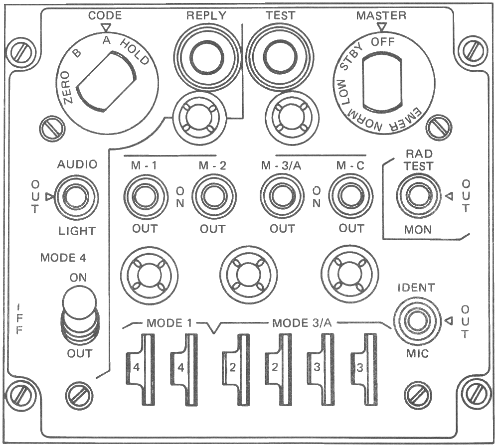 C-6280(P) transponder control line drawing
