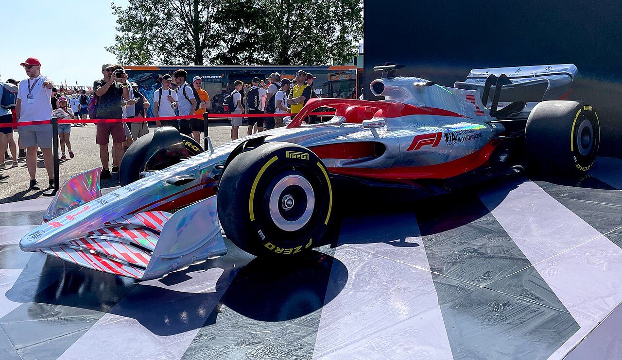 Formula One car at the 2021 British Grand Prix