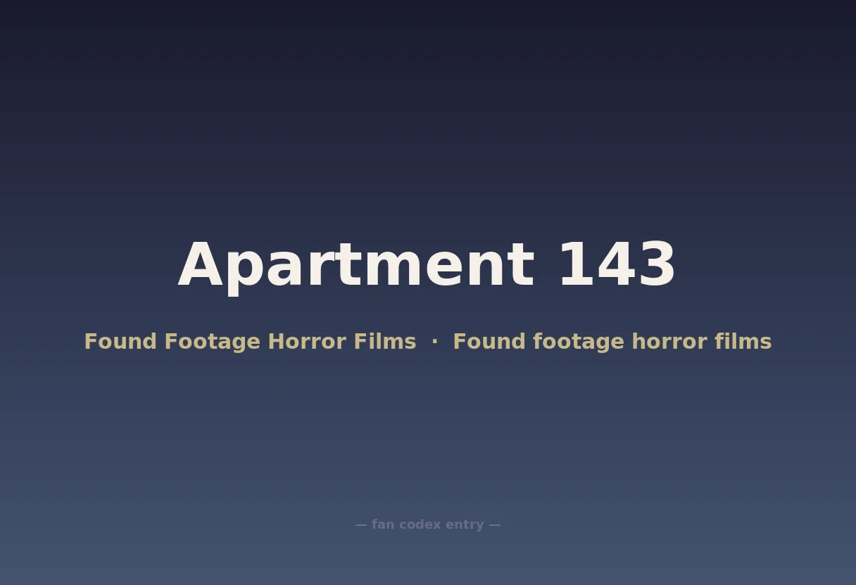 Apartment 143