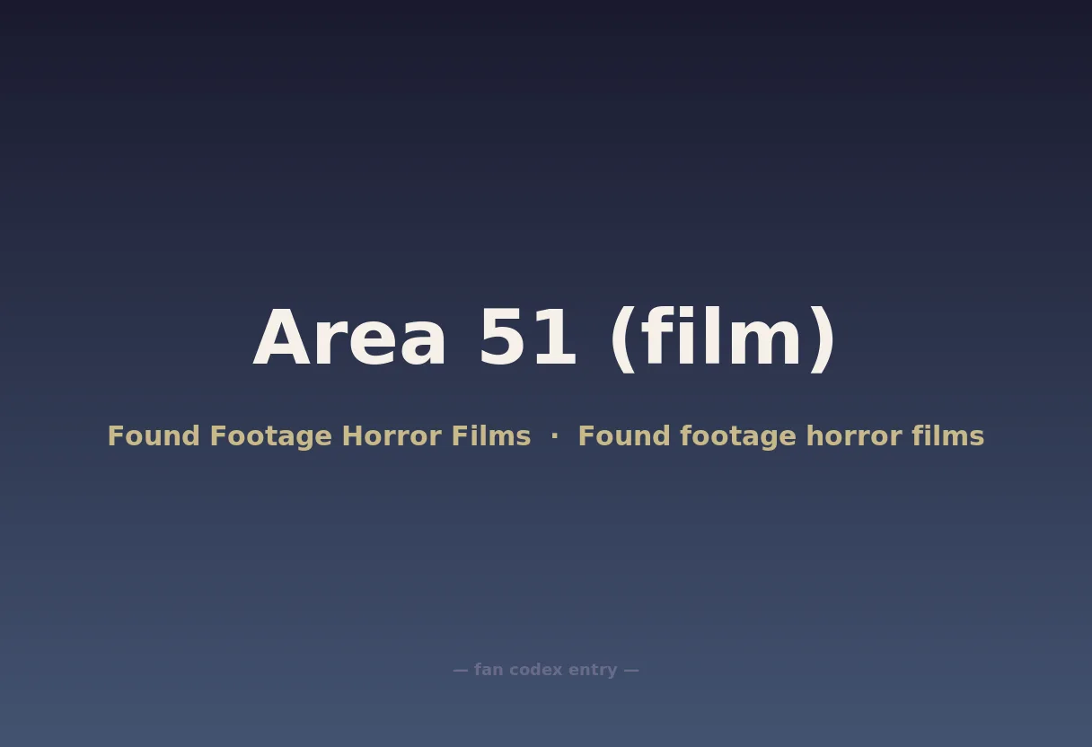 Area 51 (film)