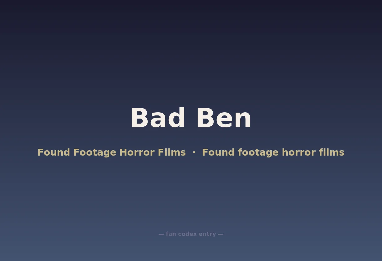Bad Ben