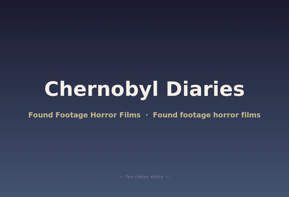 Chernobyl Diaries