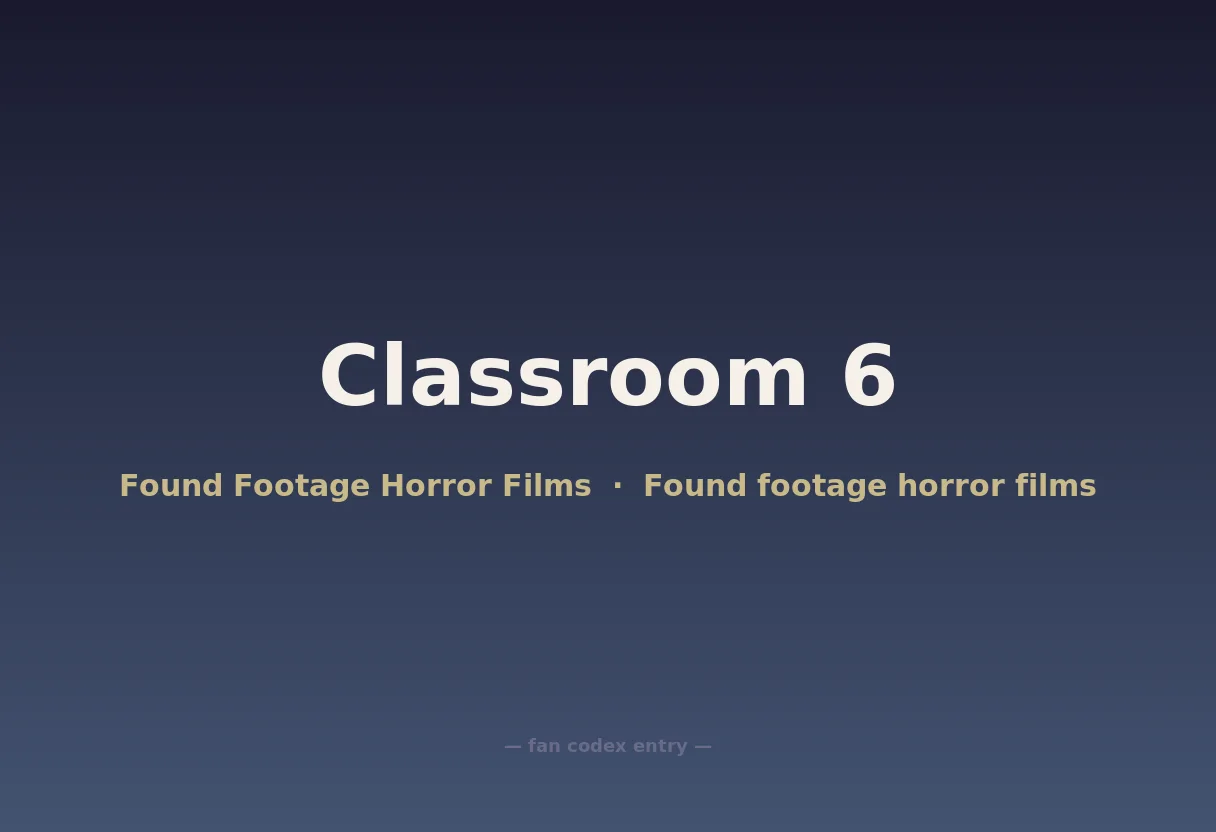 Classroom 6