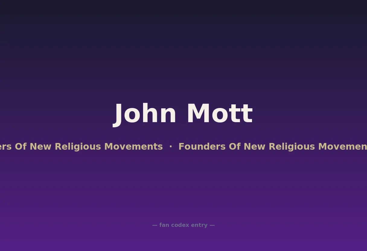 John Mott