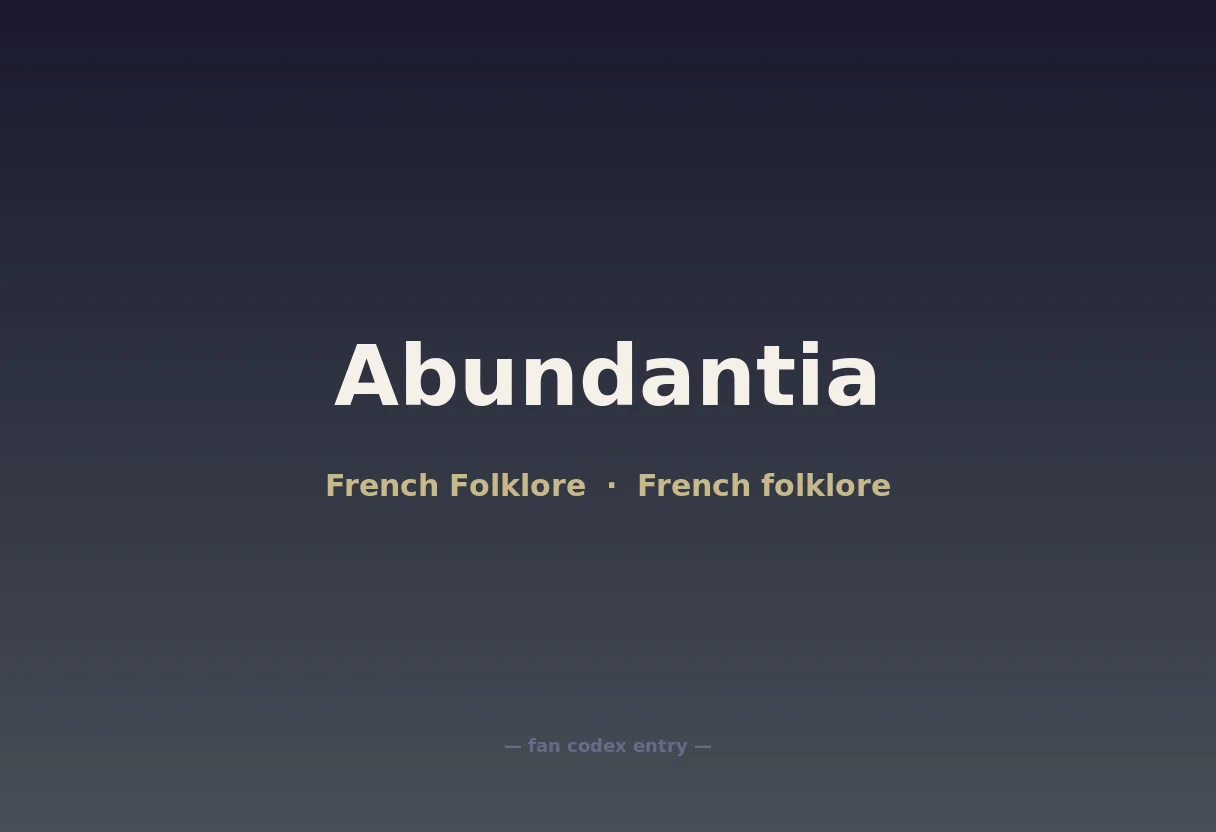 Abundantia