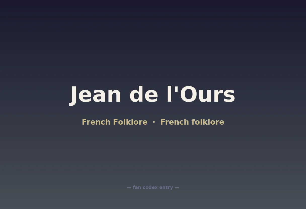 Jean de l'Ours