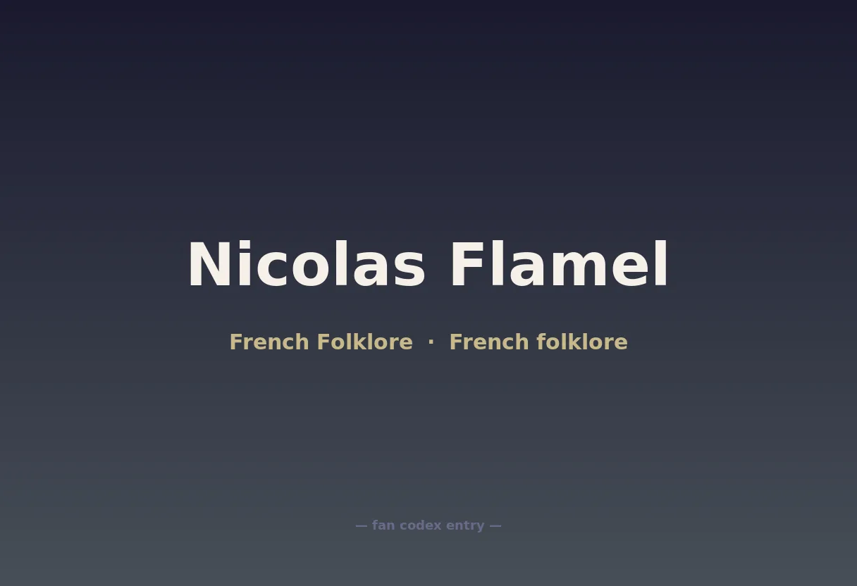 Nicolas Flamel