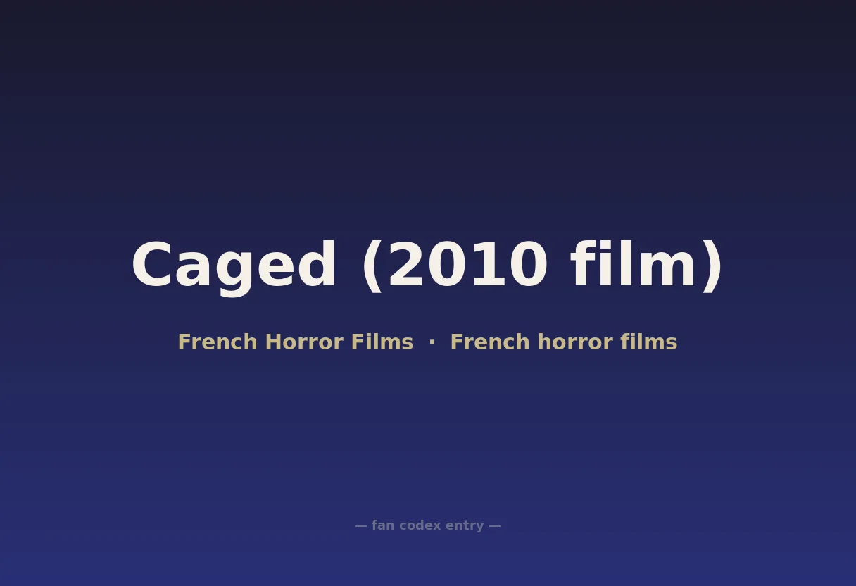 Caged (2010 film)