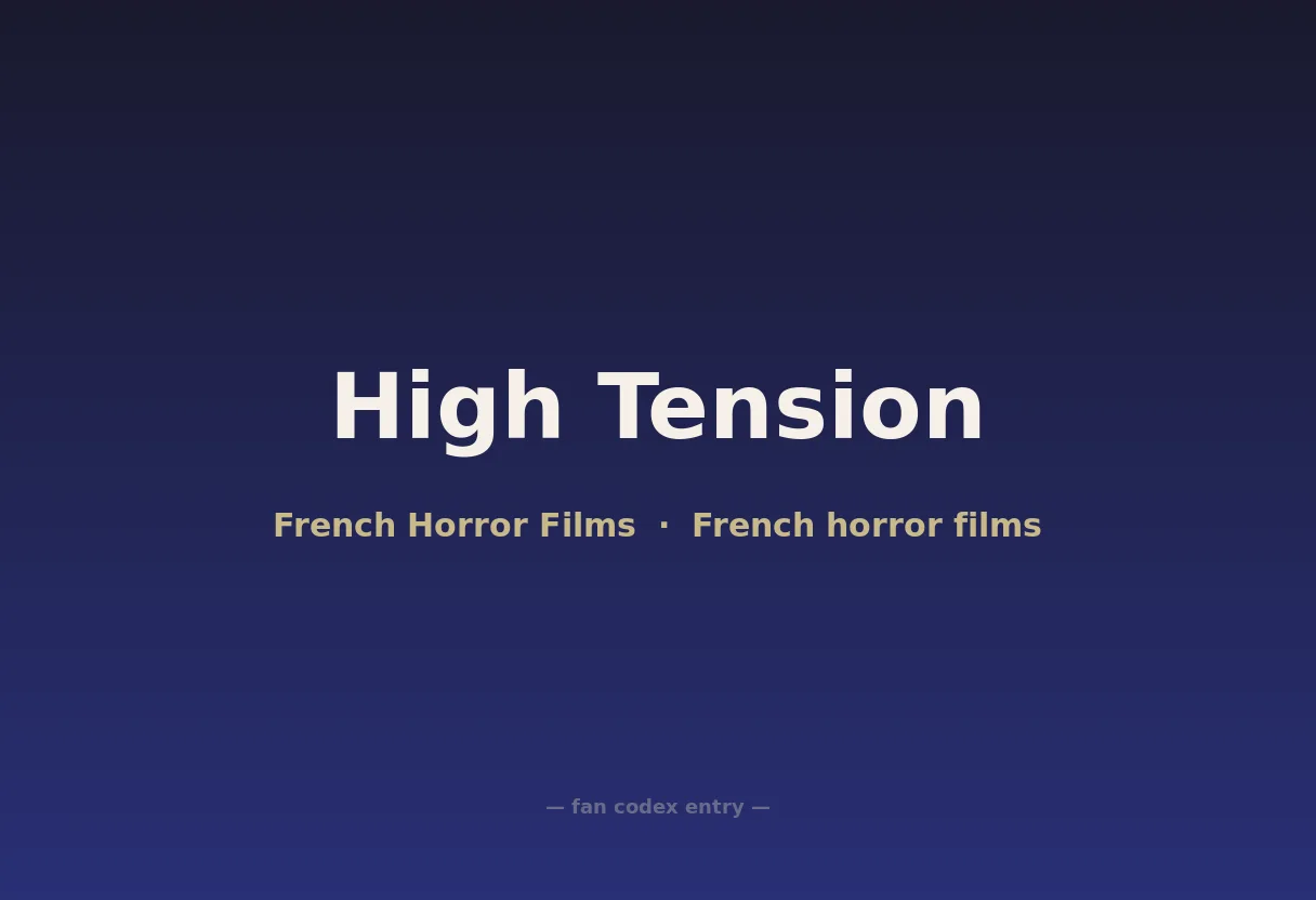 High Tension