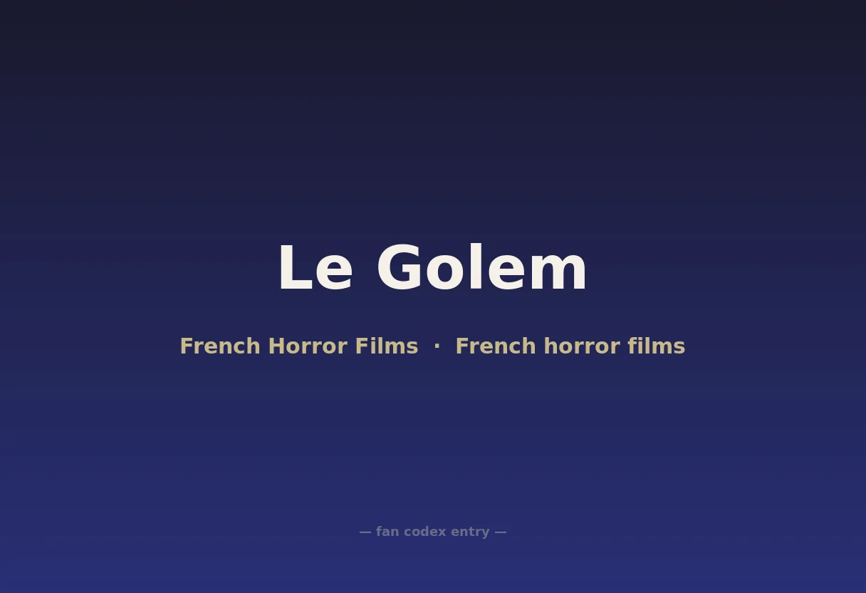 Le Golem