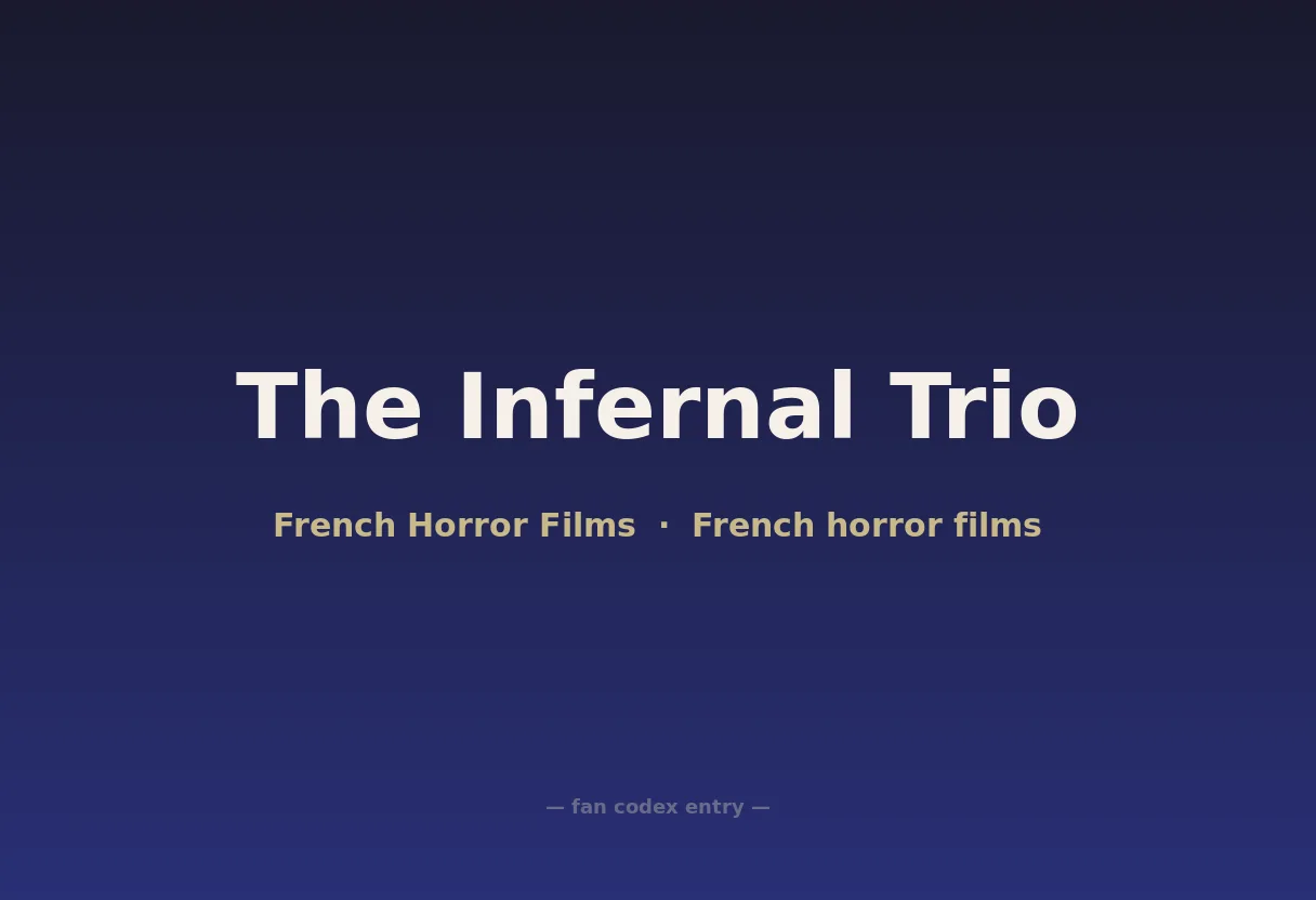 The Infernal Trio