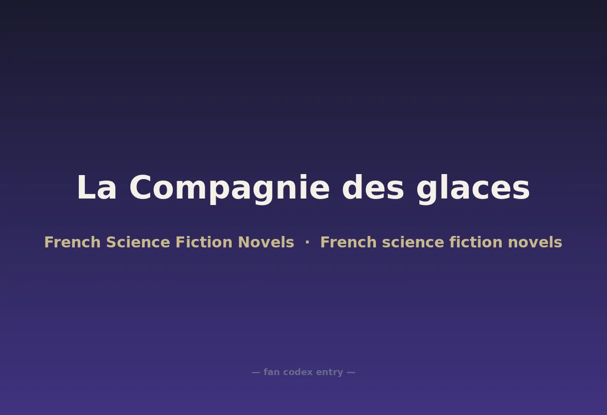 La Compagnie des glaces