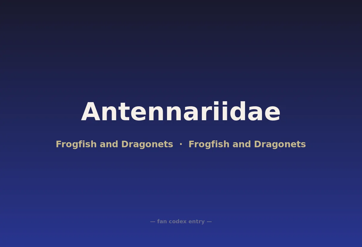 Antennariidae