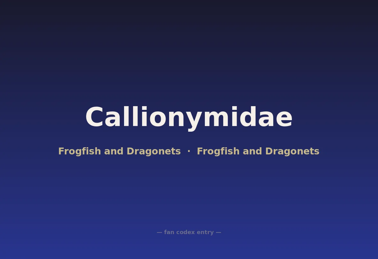 Callionymidae