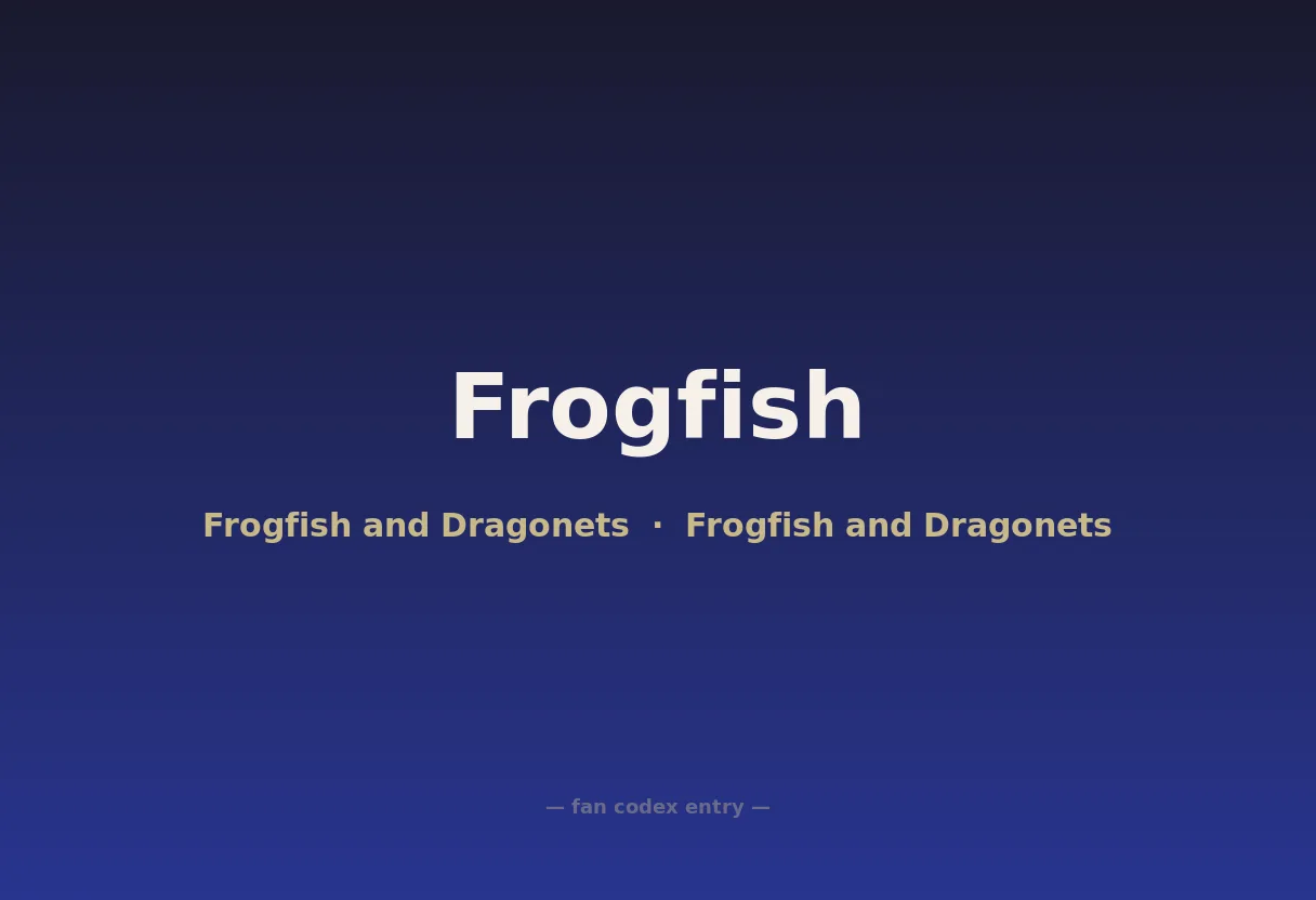 Frogfish