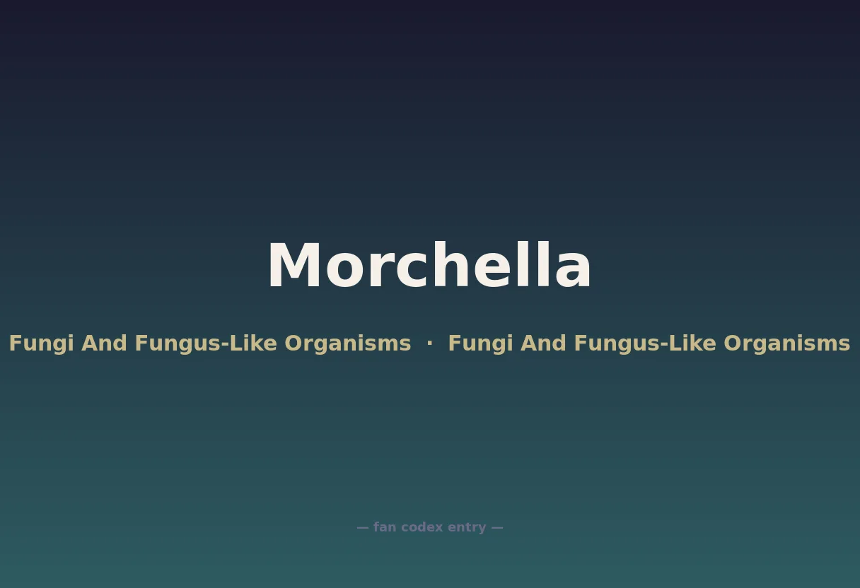 Morchella