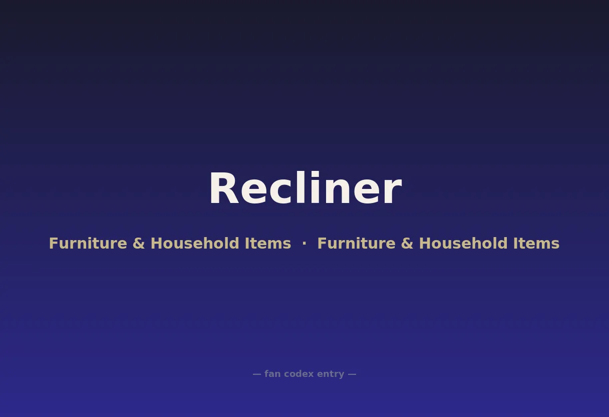 Recliner