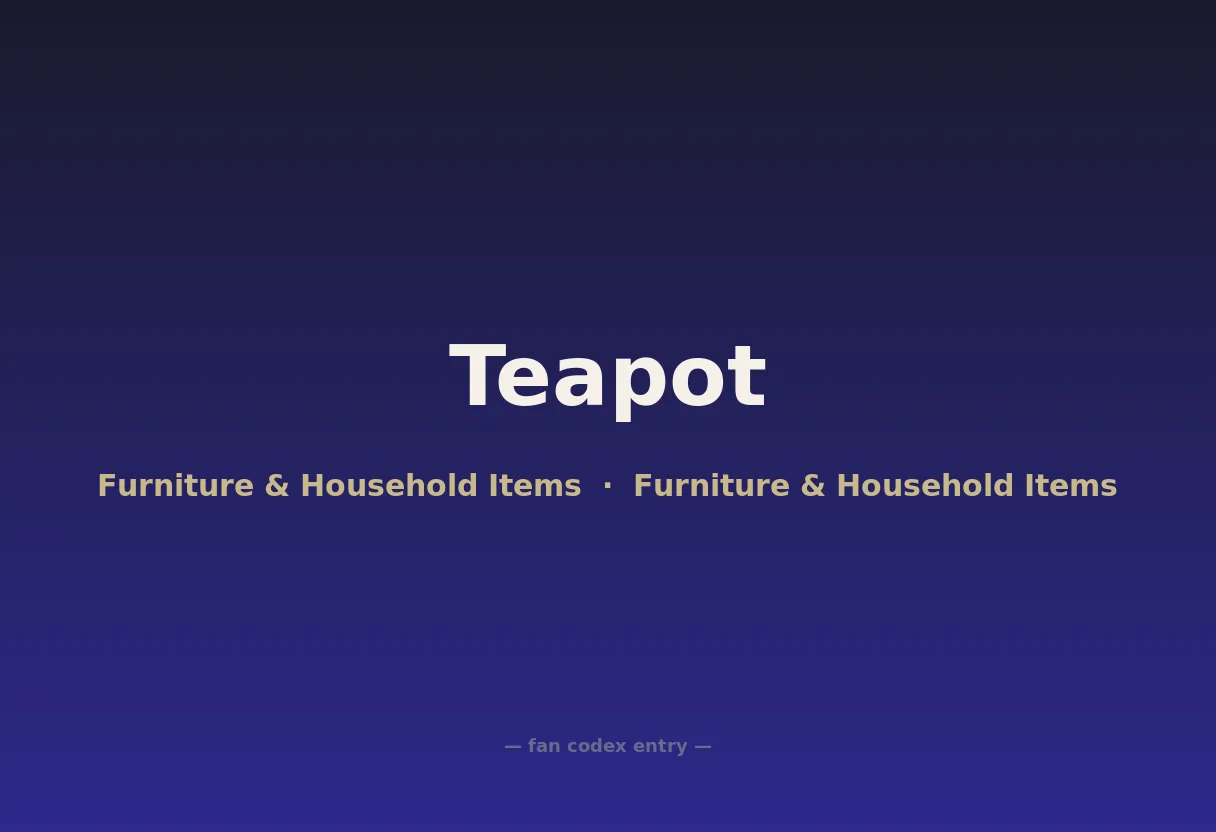 Teapot