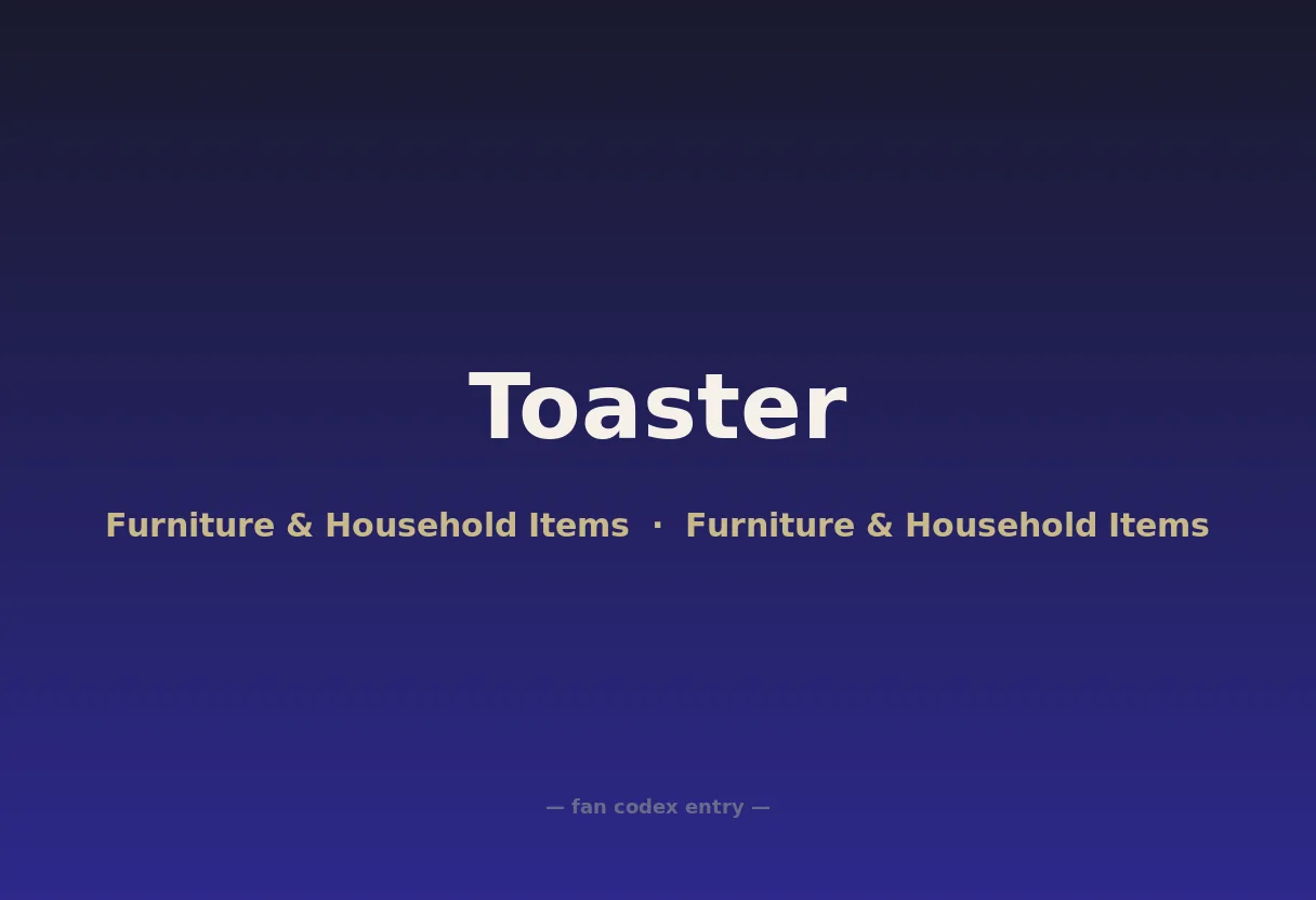 Toaster