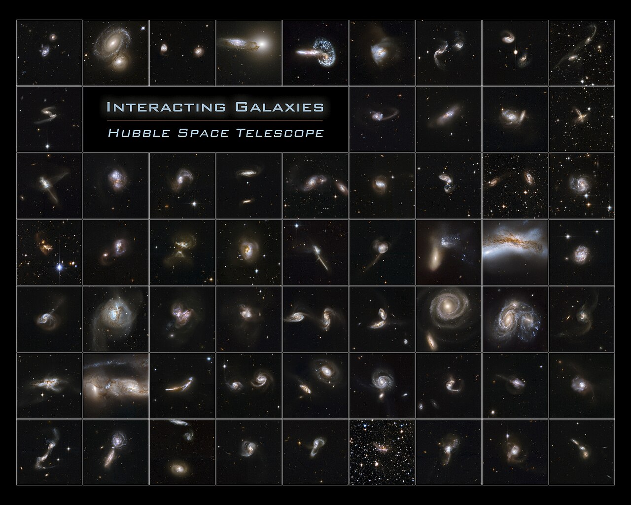 Interacting galaxy