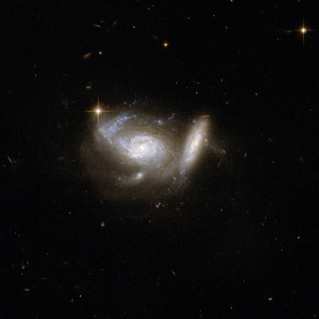 Interacting galaxy