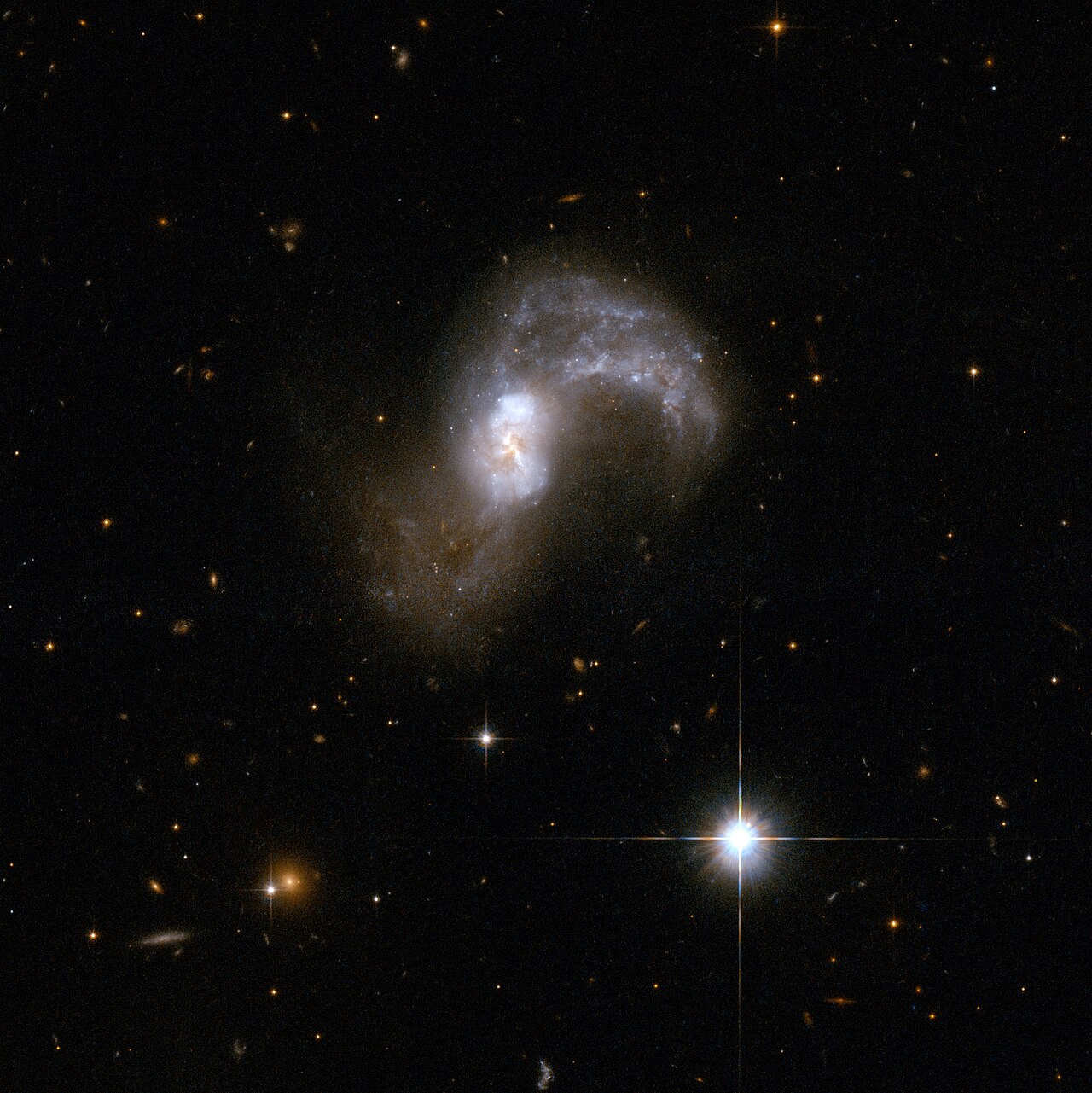 Interacting galaxy