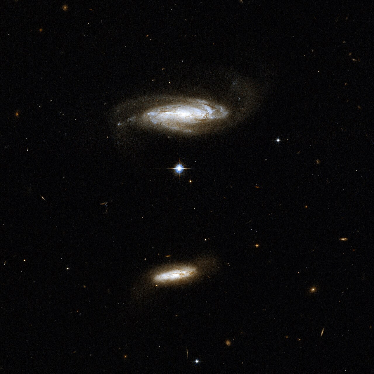 Interacting galaxy