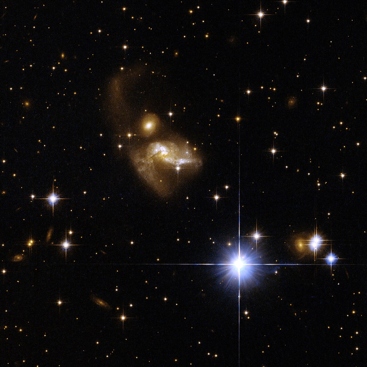 Interacting galaxy