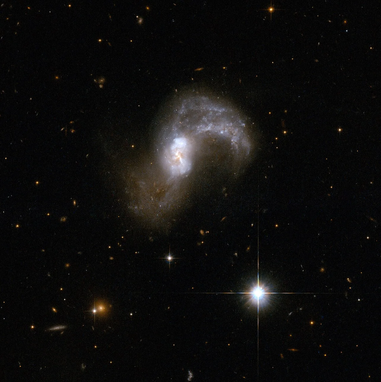 Interacting galaxy