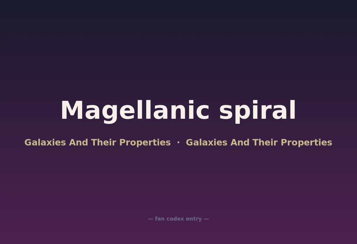 Magellanic spiral
