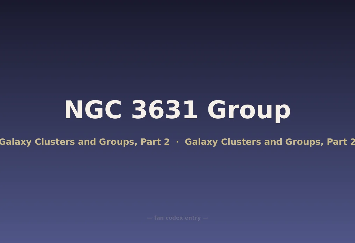 NGC 3631 Group