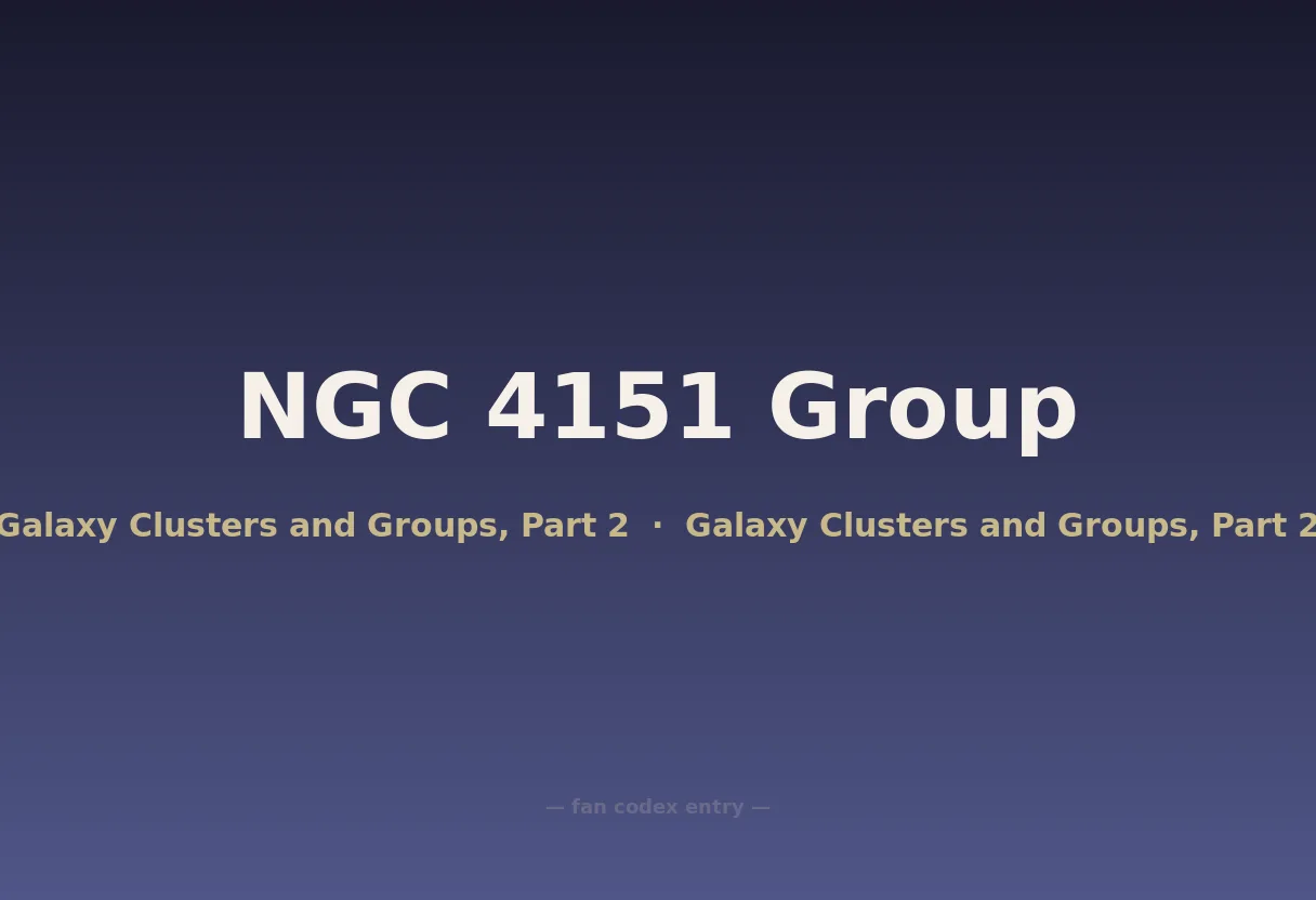NGC 4151 Group