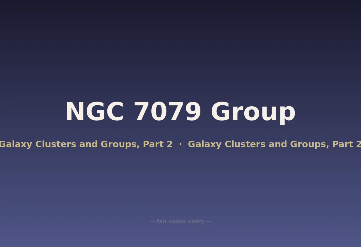 NGC 7079 Group