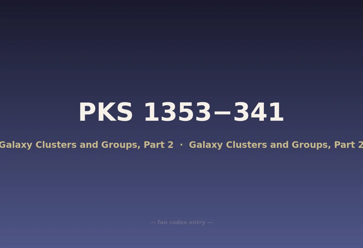 PKS 1353−341