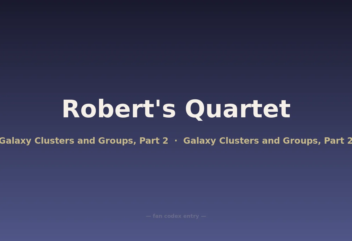 Robert's Quartet