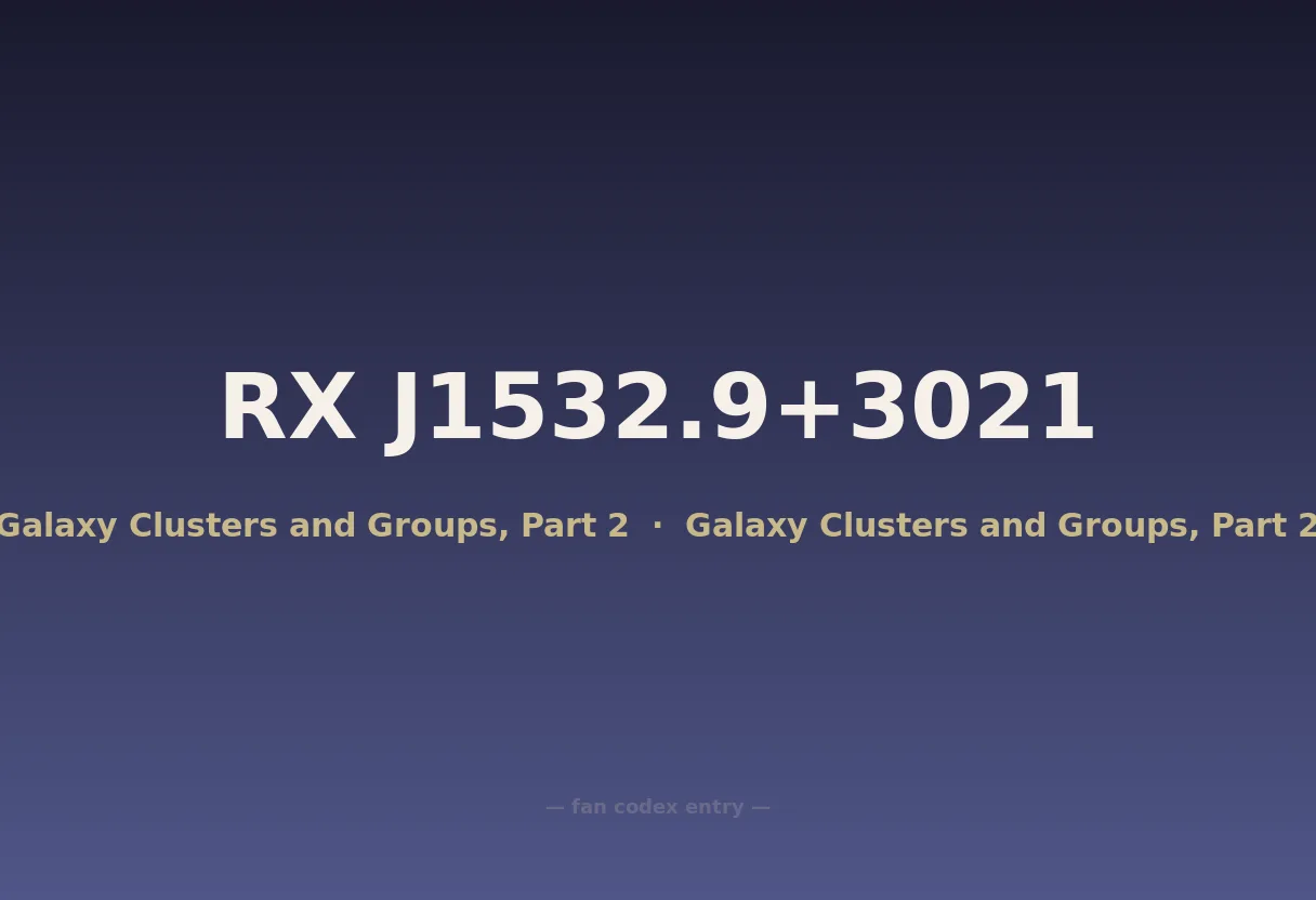 RX J1532.9+3021