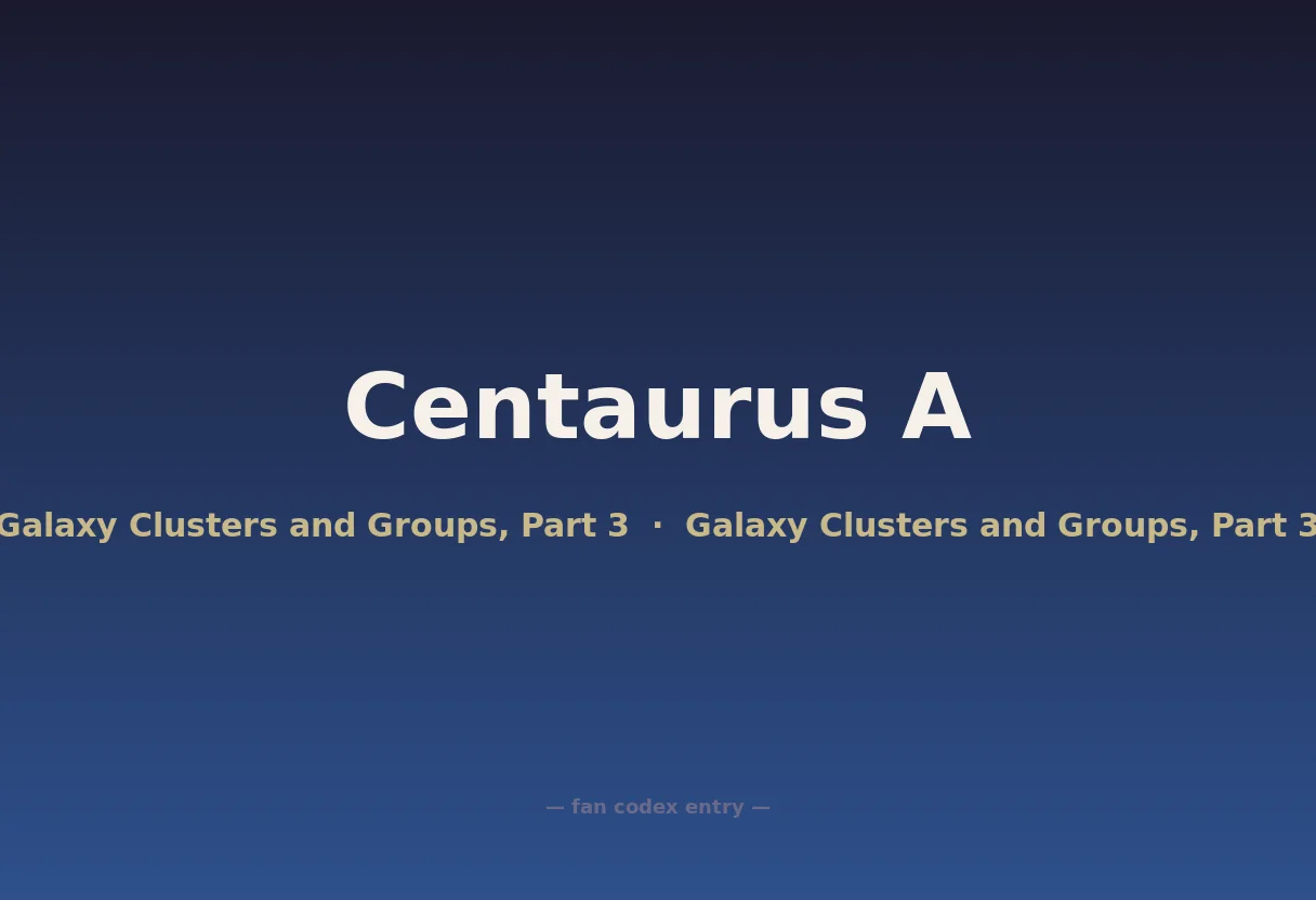 Centaurus A