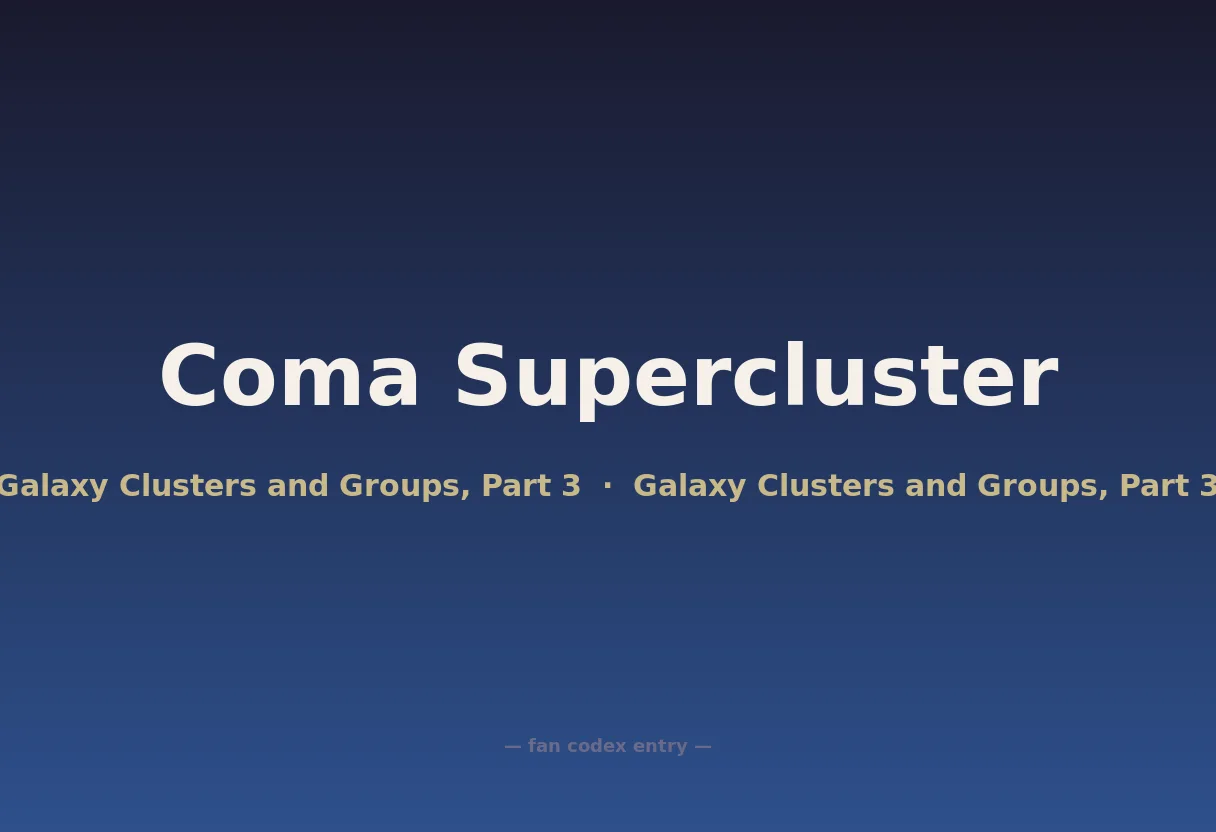 Coma Supercluster