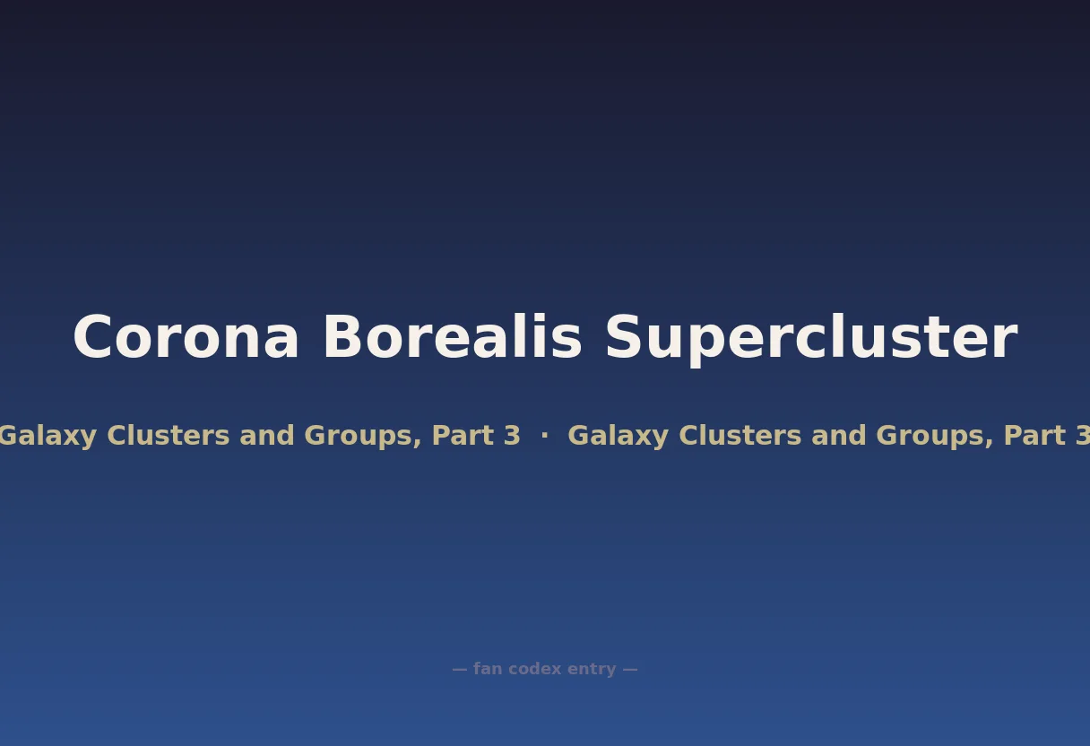 Corona Borealis Supercluster