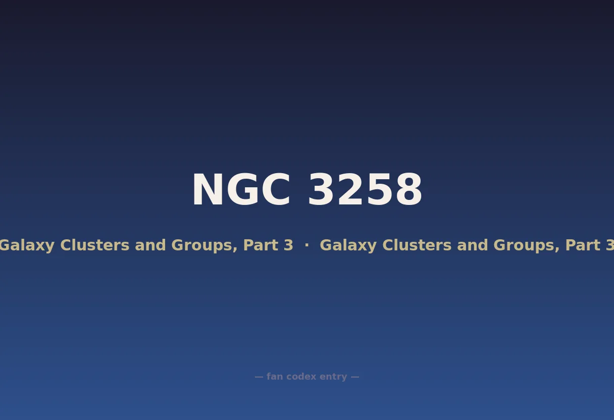 NGC 3258