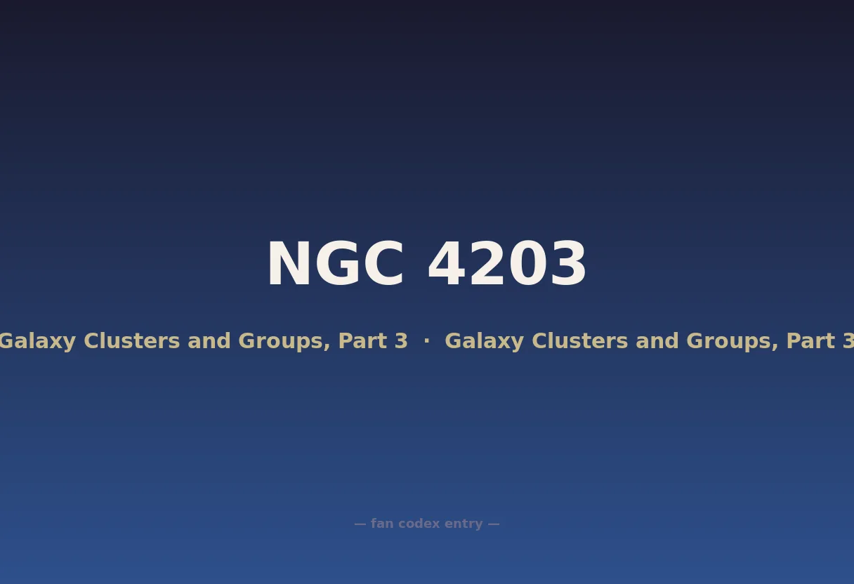 NGC 4203